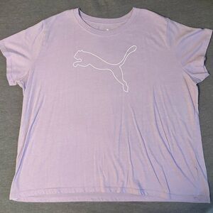 Puma Women’s 1X Purple T-Shirt